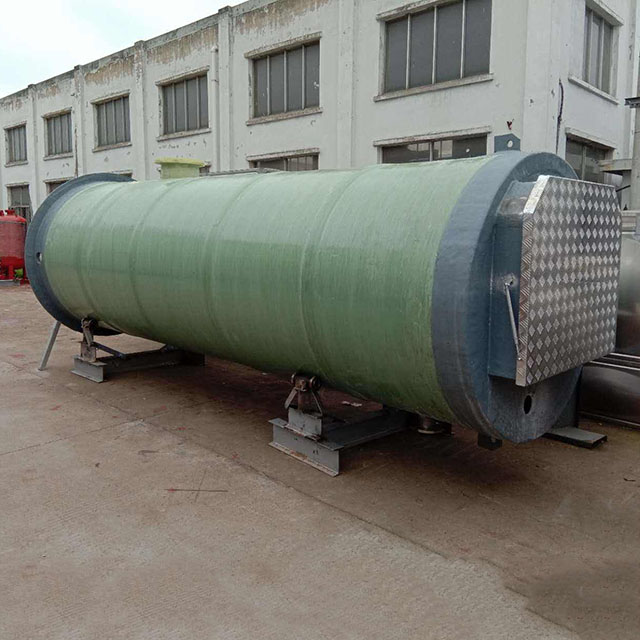 玻璃鋼一體化污水泵站-有效處理污水-維護環境衛生